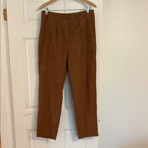 SHEIN woman’s Corduroy Pants in mustard/brown
Worn once